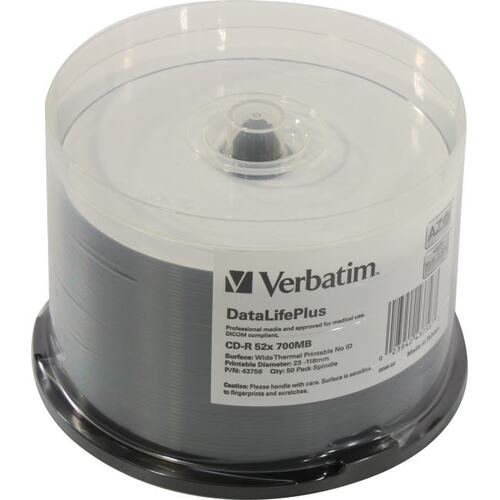 Диск CD-R Verbatim 43756 50 шт