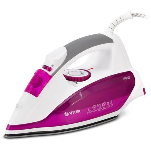 1262-VT-01 Утюг Vitek 1262-VT-02 2400Вт фиолетовый/белый