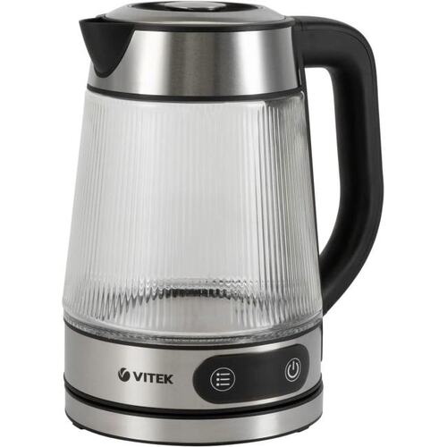 Чайник электрический Vitek VT-8825 1.8л. 2200Вт прозрачный корпус: стекло