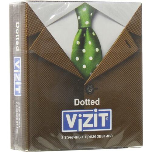 Презервативы VIZIT Dotted 3 шт
