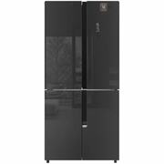Холодильник Weissgauff WCD 450 Inox Glass NoFrost Inverter