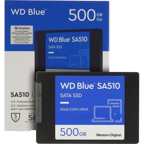 SSD Western Digital Blue SA510 <WD Blue SA510> (500 Гб, 2.5, SATA