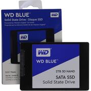 SSD Western Digital Blue <WDS200T2B0A> (2 , 2.5", SATA, 3D TLC (Triple Level Cell))