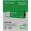 SSD Western Digital Green <WDS240G3G0B> (240 , M.2, M.2 SATA, 3D TLC (Triple Level Cell)),  