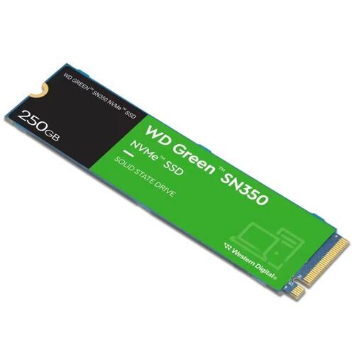 WD WDS250G2G0C SSD Green SN350 NVMe, 250GB, M.2(22x80mm), NVMe, PCIe 3.0 x4,