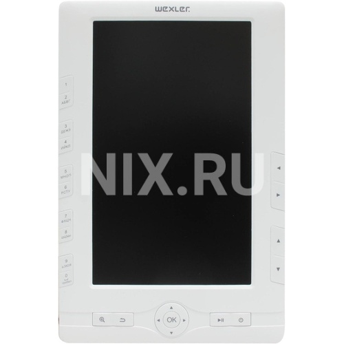 Электронная книга 7" (17.8 см) Wexler T7001 ЖК-дисплей Белый