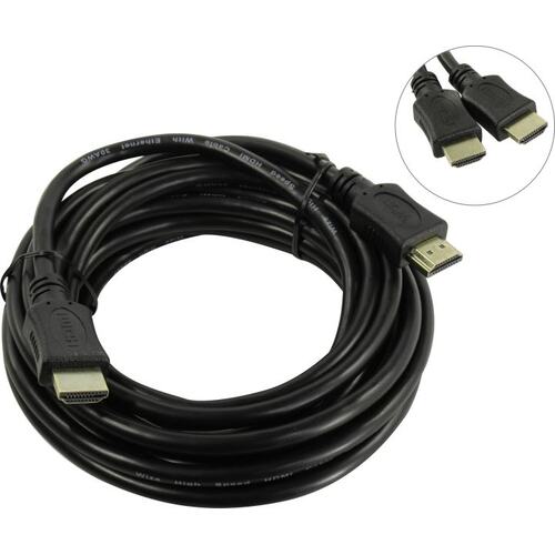 Кабель HDMI <-> HDMI Wize C-HM-HM-5M 5 м.