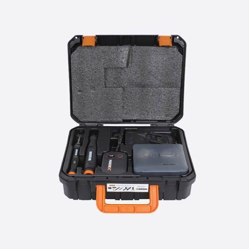 Worx WX988 Комплект: Гравировальная машинка WX739.9 + Выжигатель WX744.9, 20В, 2Ач, адаптер, ЗУ, кейс