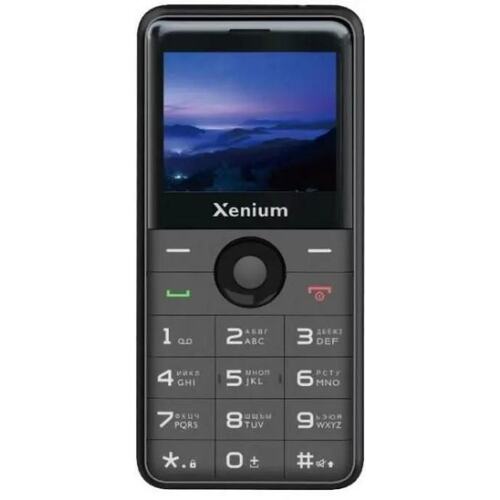 CTX700BK/00 Мобильный телефон XENIUM X700 черный моноблок 2Sim 2.31" 240x320 Nucleus 0.3Mpix GSM900/1800 MP3 FM microSD