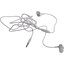 Xiaomi Mi In-Ear Headphones Basic HSEJ03JY Silver <ZBW4355TY>, вид основной
