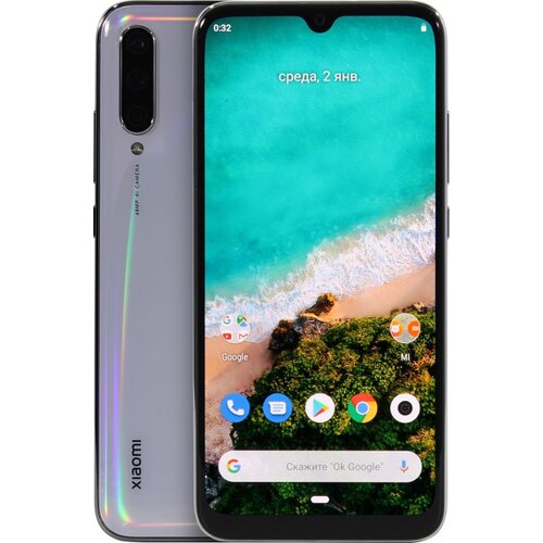 Смартфон Xiaomi Mi A3 More than White 64 Гб Dual nano SIM