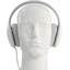 Xiaomi Mi Headphones Comfort White White/Grey <ZBW4353TY>, вид спереди