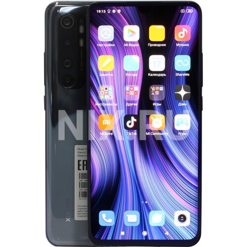 Смартфон Xiaomi Mi Note 10 Lite Midnight Black 128 Гб
