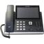 Телефон YEALINK SIP-T48U Черный, вид спереди