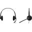 Наушники с микрофоном YEALINK UH34 LITE DUAL UC Black, вид наушников красивый
