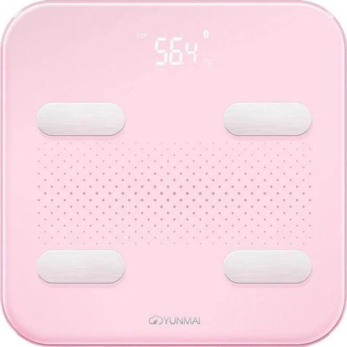 Весы напольные S SMART PINK M1805GL_PINK YUNMAI