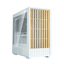 Корпус Minitower ZALMAN P series P10 NAMU WHITE MicroATX без БП с окном, вид коллаж