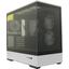 Корпус Minitower ZALMAN P series P30 BW MicroATX без БП с окном, вид основной
