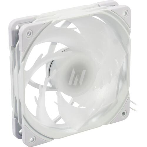 ZALMAN <ZM-AF120R ARGB WHITE> (4пин, 120x120x26мм, 24.3дБ, 800-1500об/мин)