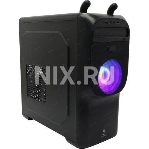 Корпус Minitower ZIRCON Cute Rabbit BK MicroATX без БП