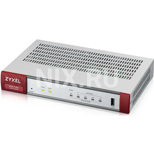 ZYXEL <USGFLEX100-EUCI12F> Межсетевой экран (Firewall) (4 x 1 Гбит/с)